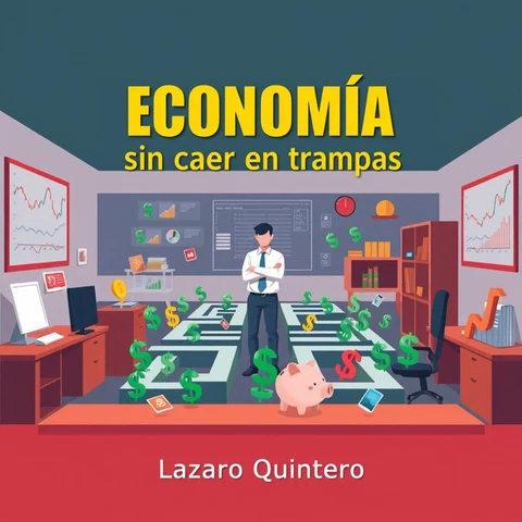 Portada de ECONOMÍA sin caer en trampas: ¡Transforma tu preparación para el examen de Economía! Disfruta de lecciones de audio potentes para un rendimiento excelente.