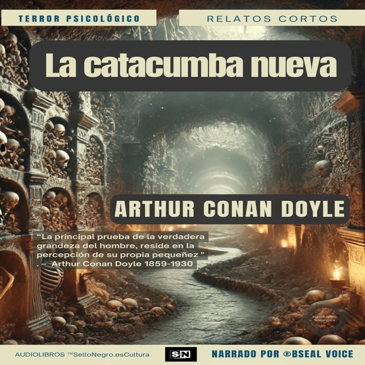 Portada de La catacumba nueva, de Arthur Conan Doyle