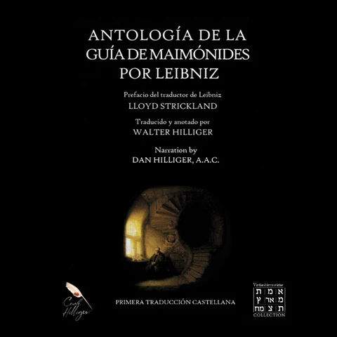 Portada de Antología de la Guía de Maimónides por Leibniz