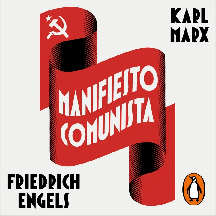 Portada de Manifiesto comunista (Serie Great Ideas), de Friedrich Engels, Karl Marx
