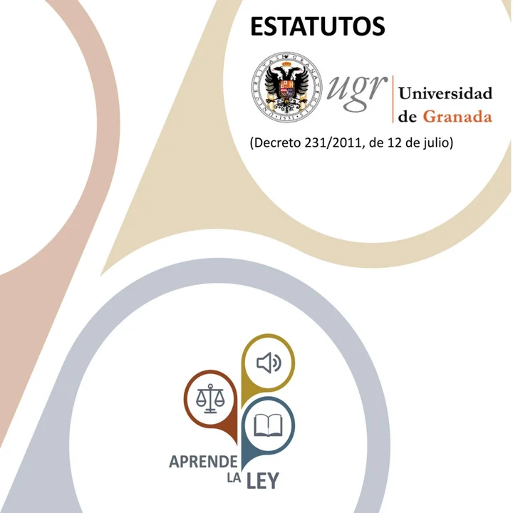 Portada de ESTATUTOS DE LA UNIVERSIDAD DE GRANADA, de Aprende la Ley