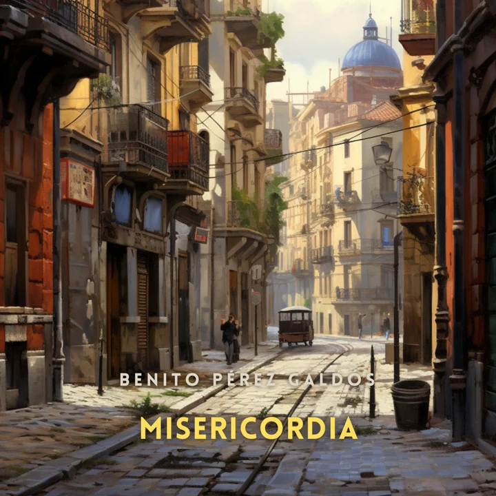 Portada de Misericordia, de Benito Pérez Galdós