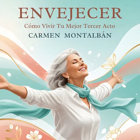 Portada de Envejecer: Cómo Vivir Tu Mejor Tercer Acto: Guía Práctica Para Mujeres Que Quieren Reinventarse Después De Los 60
