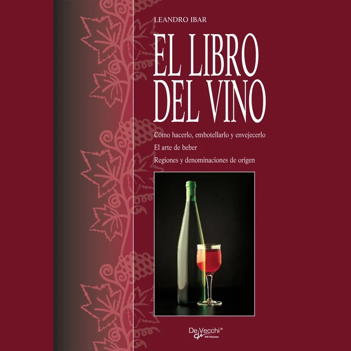Portada de El libro del vino, de Leandro Ibar