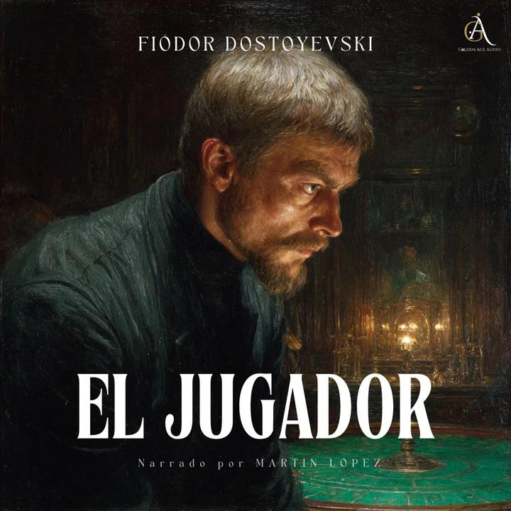 Portada de El jugador - Audiolibro, de Clásicos en Audiolibro, Fiodor Dostoyevski
