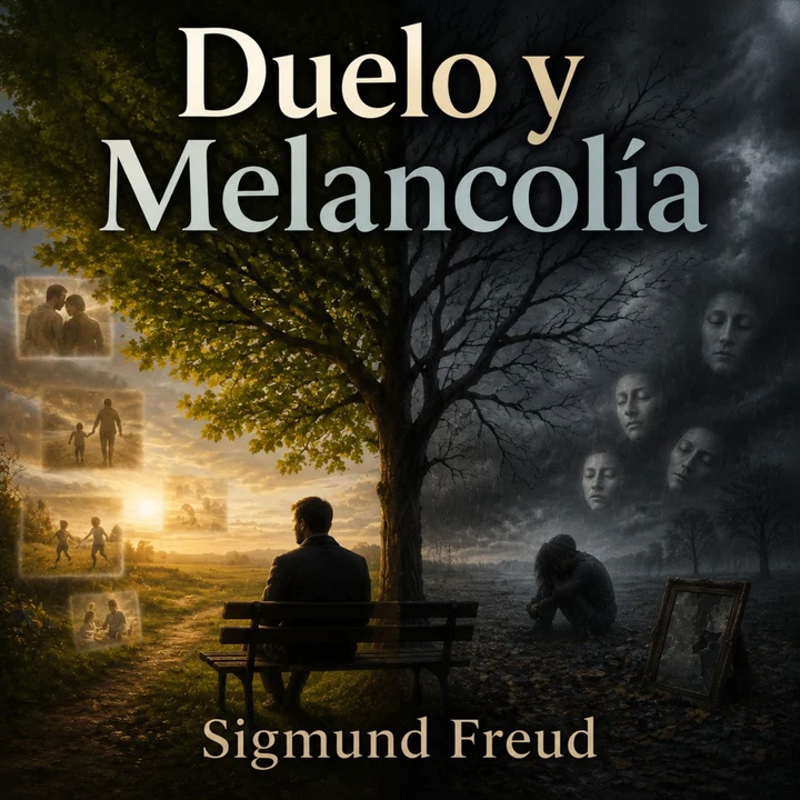 Portada de Duelo y melancolía, de Sigmund Freud