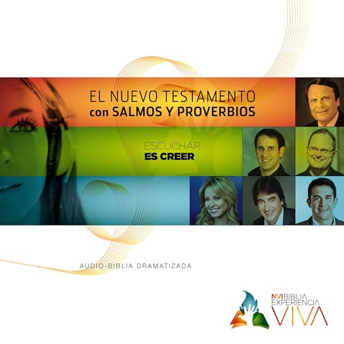 Portada de NVI Biblia Experiencia Viva, Nuevo Testamento con Salmos y Proverbios, de Zondervan