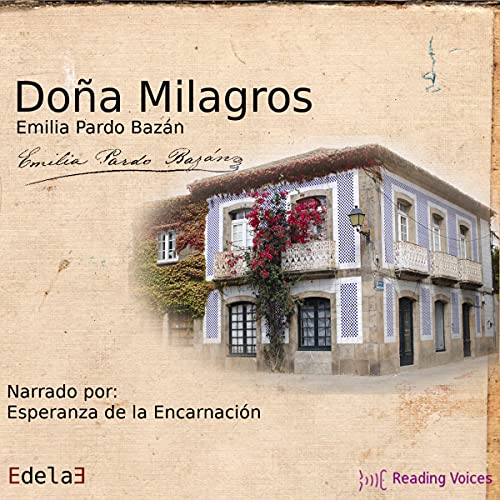 Portada de Doña Milagros [Mrs. Milagros], de Emilia Pardo Bazán