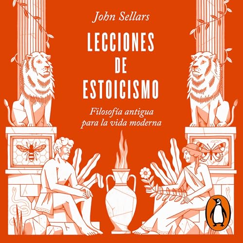 Portada de Lecciones de estoicismo, de John Sellars