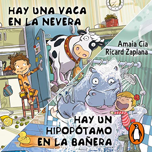 Portada de Hay una vaca en la nevera, de Amaia Cia, Ricard Zaplana