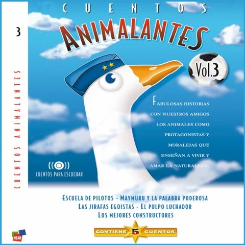 Portada de Cuentos Animalantes, Vol. 3