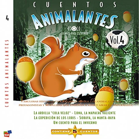 Portada de Cuentos Animalantes, Vol. 4