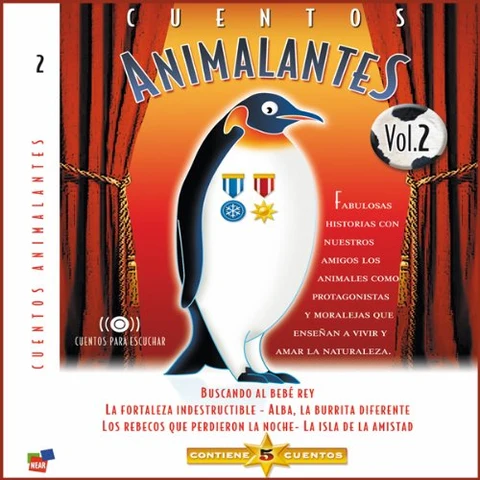Portada de Cuentos Animalantes, Vol. 2