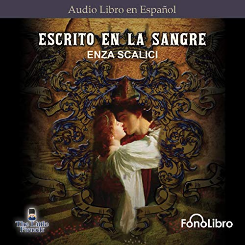 Portada de Escrito en la sangre, de Enza Scalici