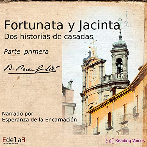 Portada de Fortunata y Jacinta, parte primera [Fortunata and Jacinta, Part One], de Benito Pérez Galdós