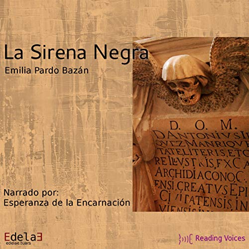 Portada de La sirena negra [The Black Mermaid], de Emilia Pardo Bazán