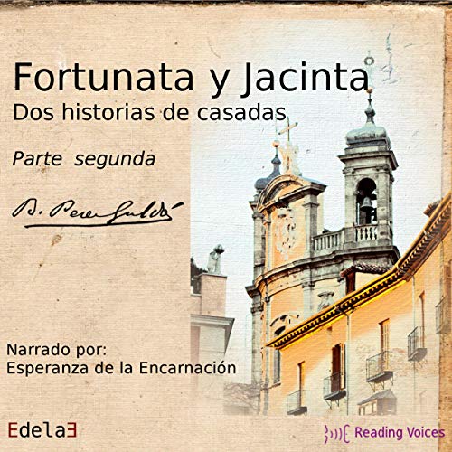 Portada de Fortunata y Jacinta, parte segunda [Fortunata and Jacinta, Part Two], de Benito Pérez Galdós