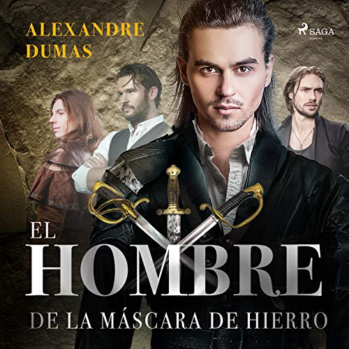 Portada de El hombre de la máscara de hierro, de Alexandre Dumas