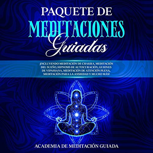 Portada de Paquete de Meditaciones Guiadas, de Academia De Meditación Guiada