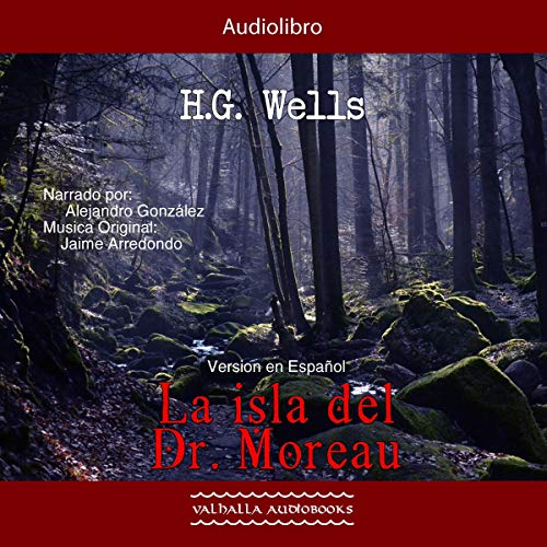 Portada de La isla del Dr Moreau, de H. G. Wells