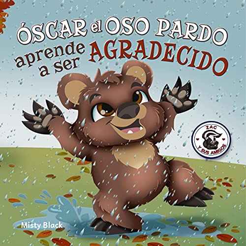 Portada de Óscar el oso pardo aprende a ser agradecido