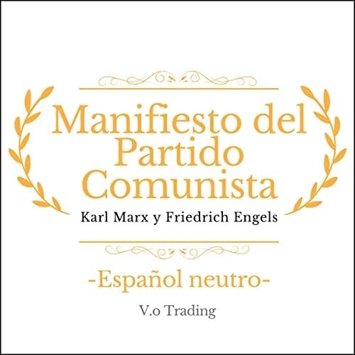 Portada de Manifiesto del Partido Comunista, de Friedrich Engels, Karl Marx