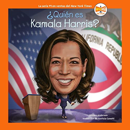 Portada de ¿Quién es Kamala Harris?