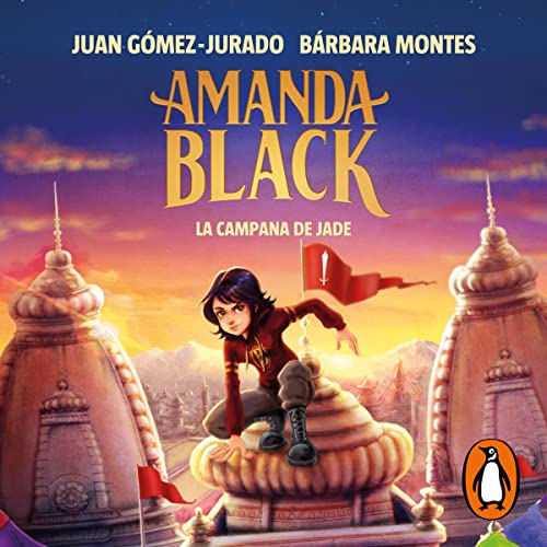 Portada de Amanda Black 4 - La Campana de Jade, de Bárbara Montes, Juan Gómez-Jurado