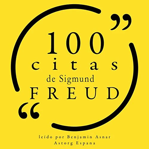 Portada de 100 citas de Sigmund Freud, de Sigmund Freud
