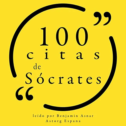 Portada de 100 citas de Sócrates, de Socrates