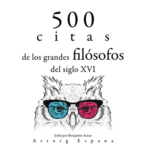 Portada de 500 citas de los grandes filósofos del siglo XVI