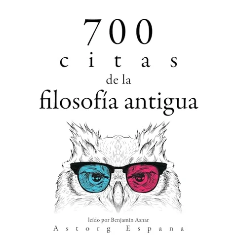 Portada de 700 citas de la filosofía antigua