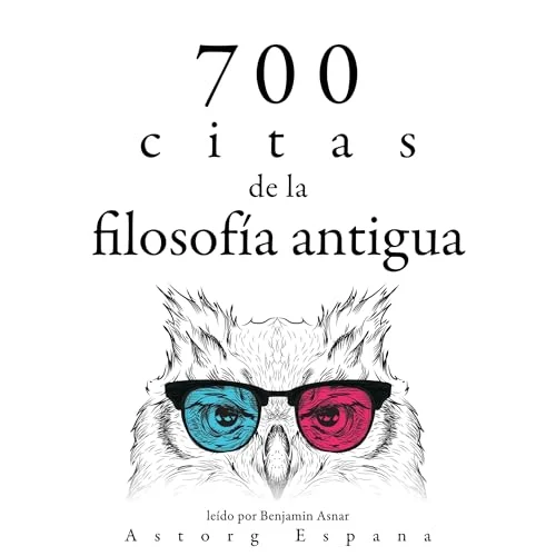 Portada de 700 citas de la filosofía antigua, de divers auters