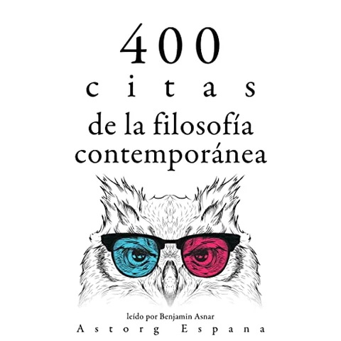 Portada de 400 citas de la filosofía contemporánea