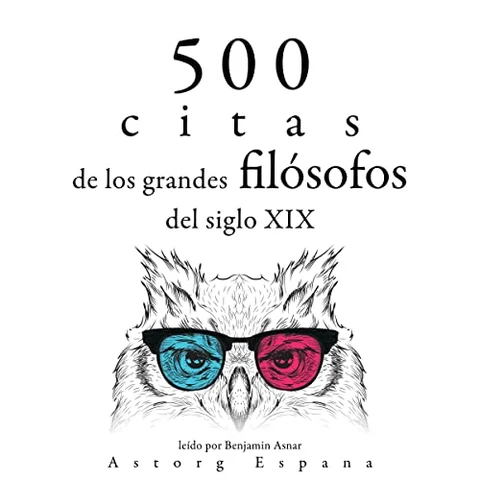 Portada de 500 citas de los grandes filósofos del siglo XIX