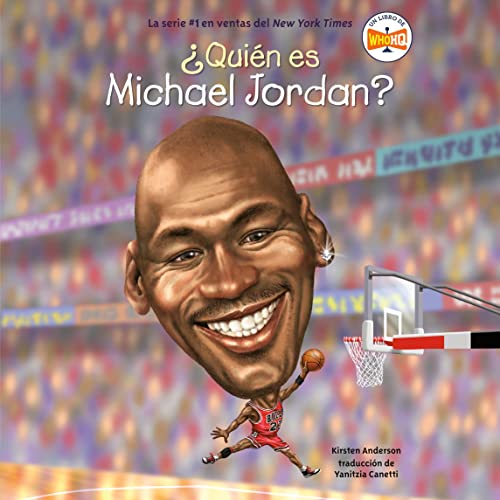 Portada de ¿Quién es Michael Jordan?, de Kirsten Anderson, Who HQ
