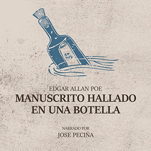 Portada de Manuscrito hallado en una botella, de Edgar Allan Poe