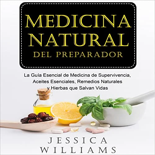 Portada de Medicina Natural del Preparador, de Jessica Williams
