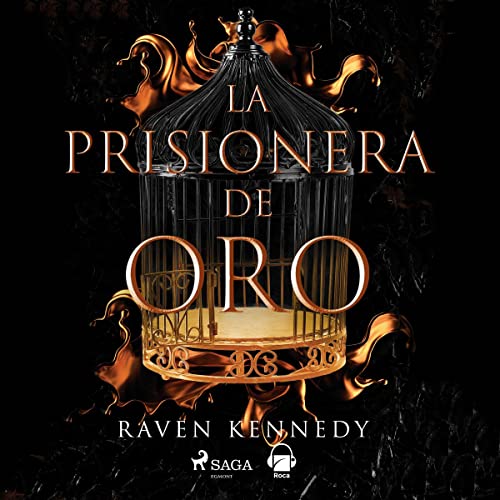 Portada de La prisionera de oro, de Raven Kennedy