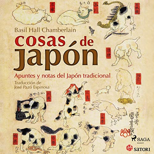 Portada de Cosas de Japón, de Basil Chamberlain