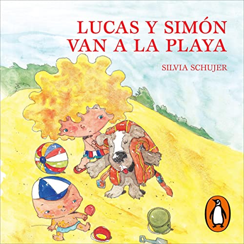 Portada de Lucas y Simón van a la playa, de Silvia Schujer