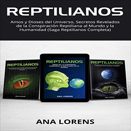 Portada de Reptilianos, de Ana Lorens