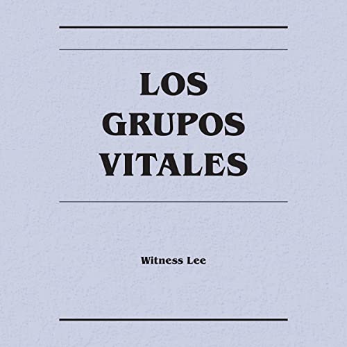 Portada de Los grupos vitales