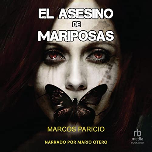 Portada de El asesino de mariposas, de Marcos Paricio