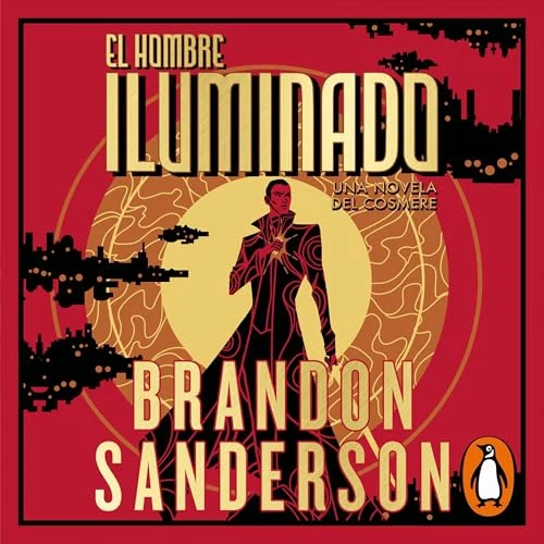 Portada de El Hombre Iluminado, de Brandon Sanderson