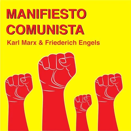 Portada de Manifiesto Comunista, de Friederich Engels, Karl Marx