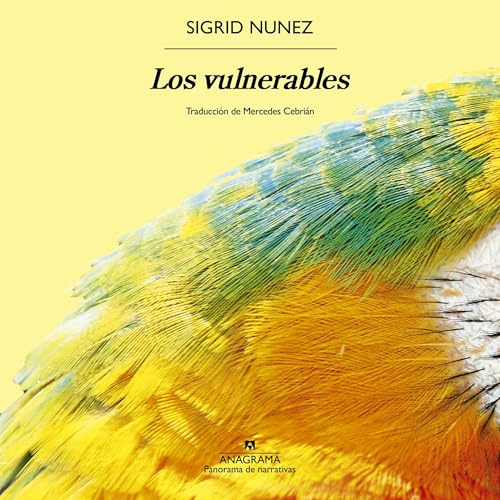 Portada de Los vulnerables, de Sigrid Nunez