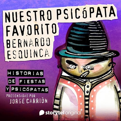 Portada de "Nuestro psicópata favorito" de Bernardo Esquinca 1, de Alberto Chimal, Ana Llurba, Bernardo Esquinca, Daniela Tarazona, Ismael Martínez Biurrun, Matías Candeira, Mónica Ojeda, Rodrigo Blanco Calderón, Several authors