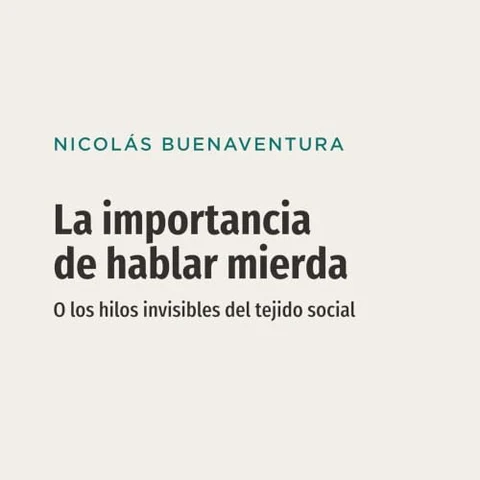 Portada de La importancia de hablar mierda