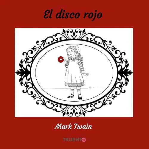 Portada de El disco rojo, de Mark Twain